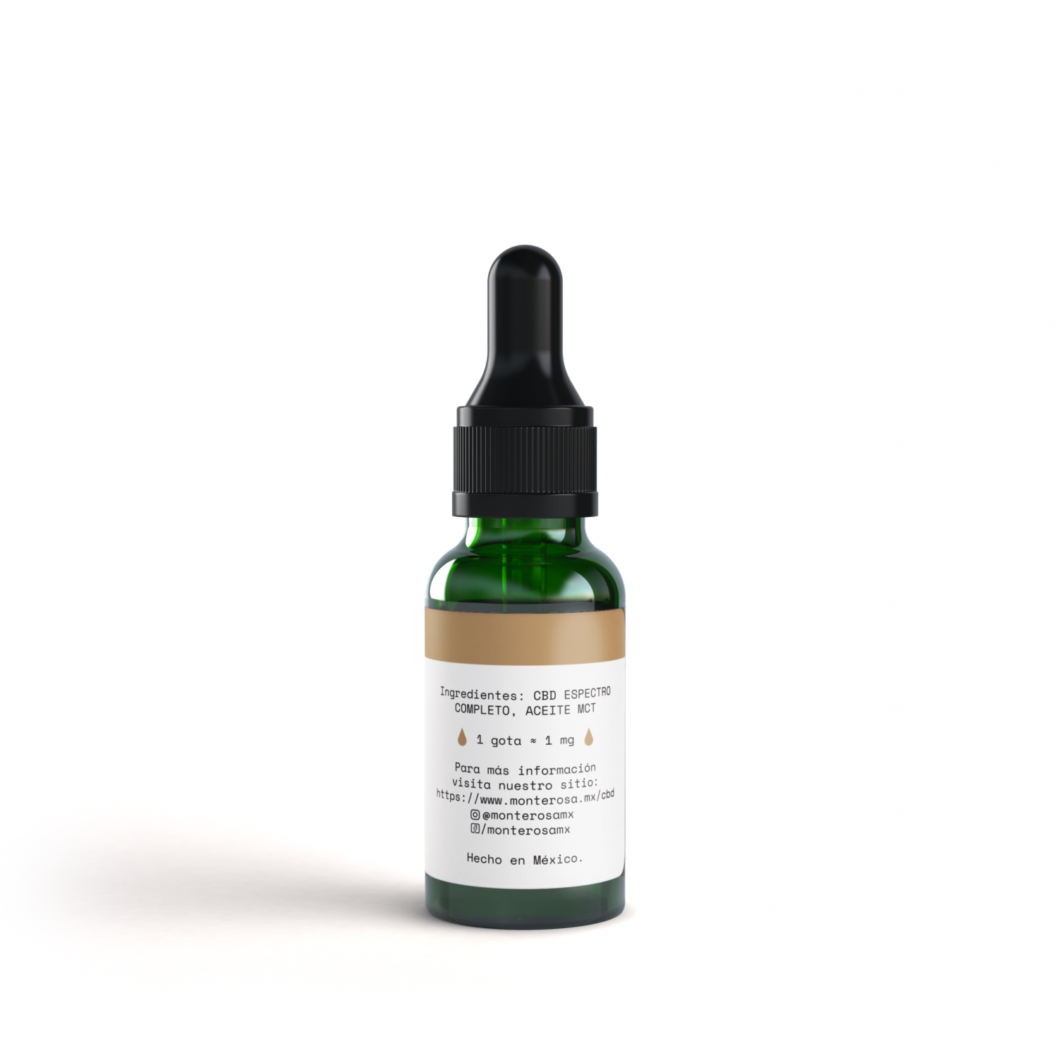 Aceite MonteRosa Espectro Completo Mascotas 400 mg